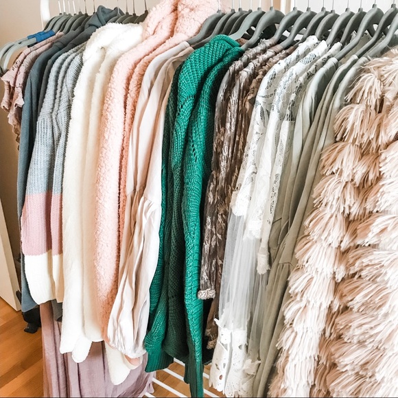 5⭐️ LAST ONE!! Blush Pink Fleece Sherpa Pullover - Picture 4 of 4